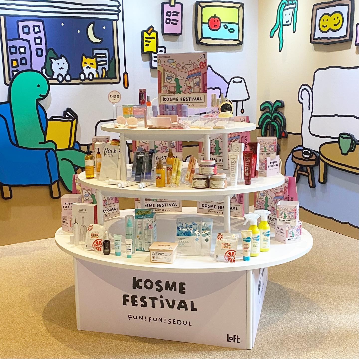 #PR
ロフト K コスメフェスティバル 2024SS の
展示会に参加してきました！

韓国コスメらしいポップで
可愛いデザインのコスメが沢山✨

AMUSEのリップ＆チークや、
おしゃれなデザインが目を引く
MOTONの香水ミストが素敵