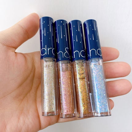 リキッド グリッター シャドウ/rom&nd/グリッターを使ったクチコミ(1枚目)