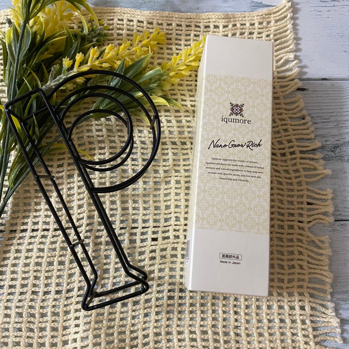 ナノグロウリッチ/iqumore/頭皮ローションを使ったクチコミ(1枚目)