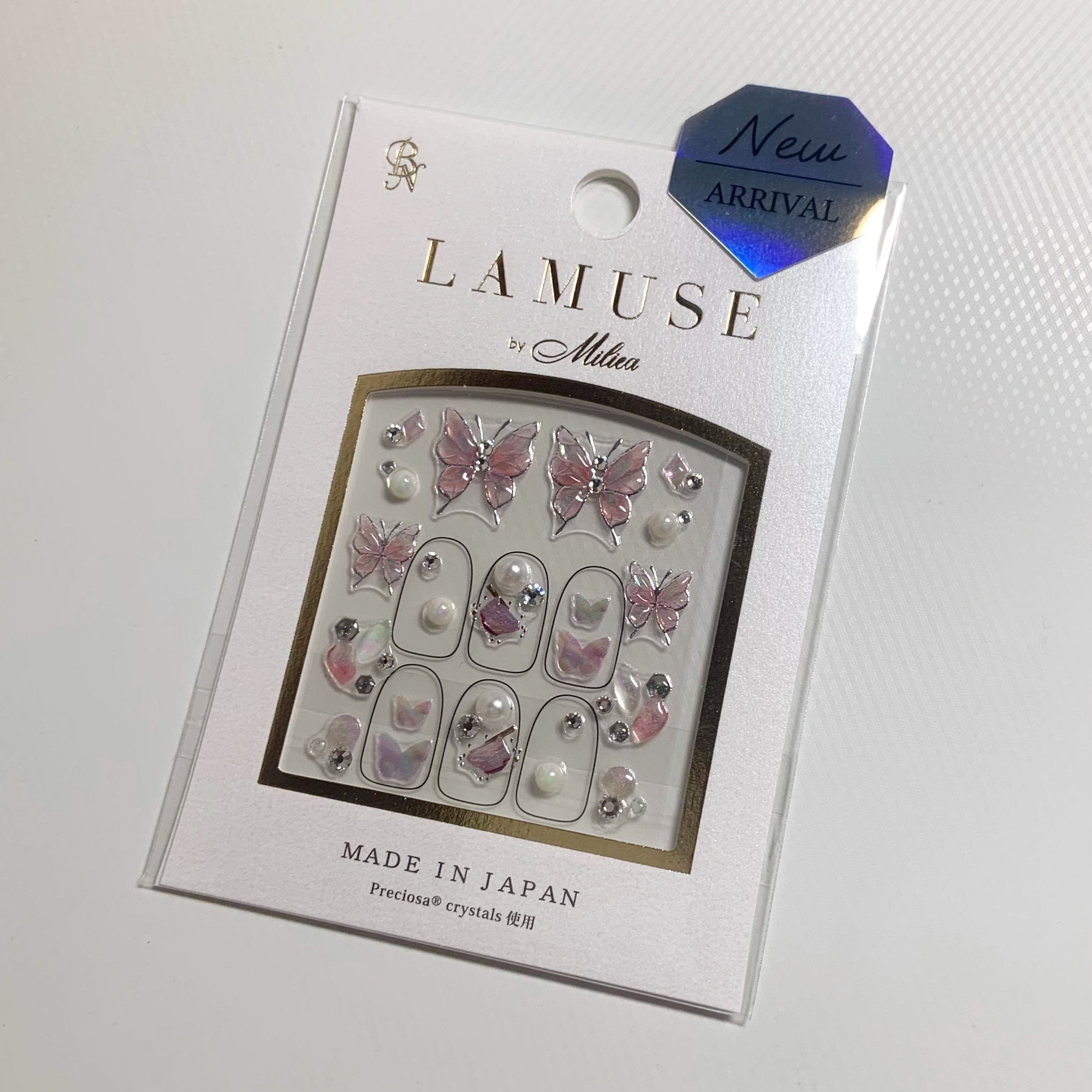 LAMUSE　ラミューズ　ネイルシール/ビー・エヌ/ネイルシールを使ったクチコミ（1枚目）