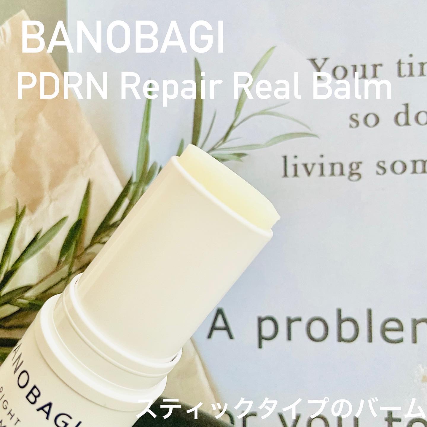 PDRNリペアリアルバーム/BANOBAGI/フェイスバームを使ったクチコミ（2枚目）