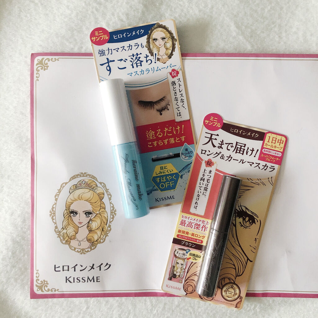 ヒロインメイクＳＰ スピーディーマスカラリムーバー/ヒロインメイク/ポイントメイクリムーバーを使ったクチコミ（2枚目）