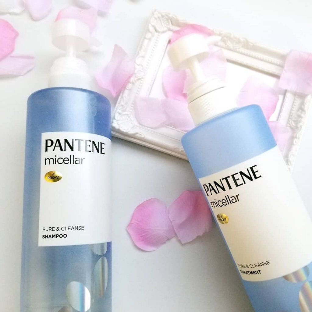 PRO-V ミセラー ピュア＆クレンズ ノンシリコンシャンプー/トリートメント/パンテーン/市販シャンプーを使ったクチコミ（1枚目）