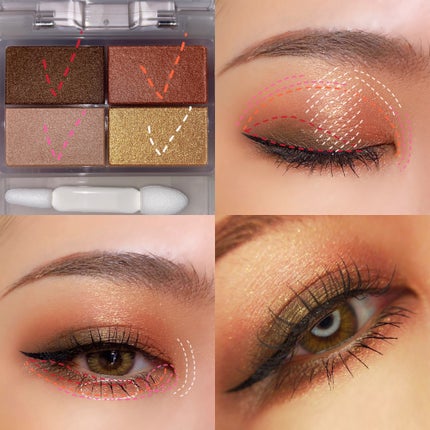 フェイスカラーパレット/チャコット・コスメティクス/アイシャドウパレットを使ったクチコミ(5枚目)