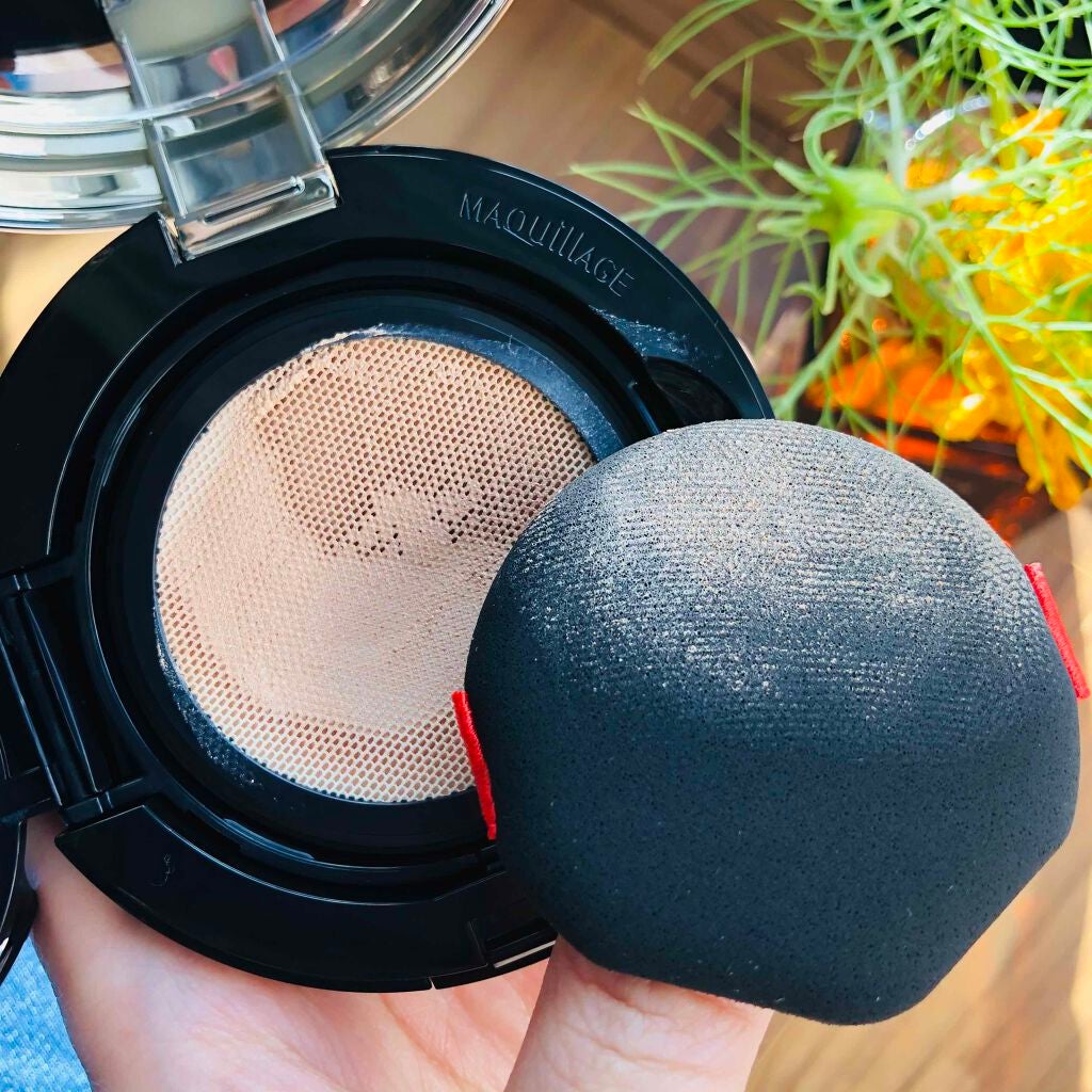 ドラマティックジェリーコンパクト/マキアージュ/クッションファンデーションを使ったクチコミ(3枚目)