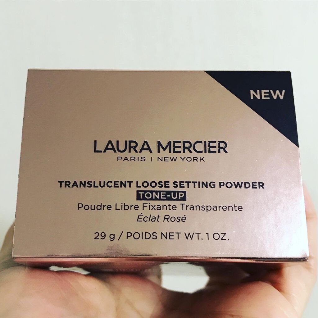 トランスルーセント ルース セッティング パウダー トーンアップ ローズ/ローラ メルシエ/ルースパウダーを使ったクチコミ(9枚目)