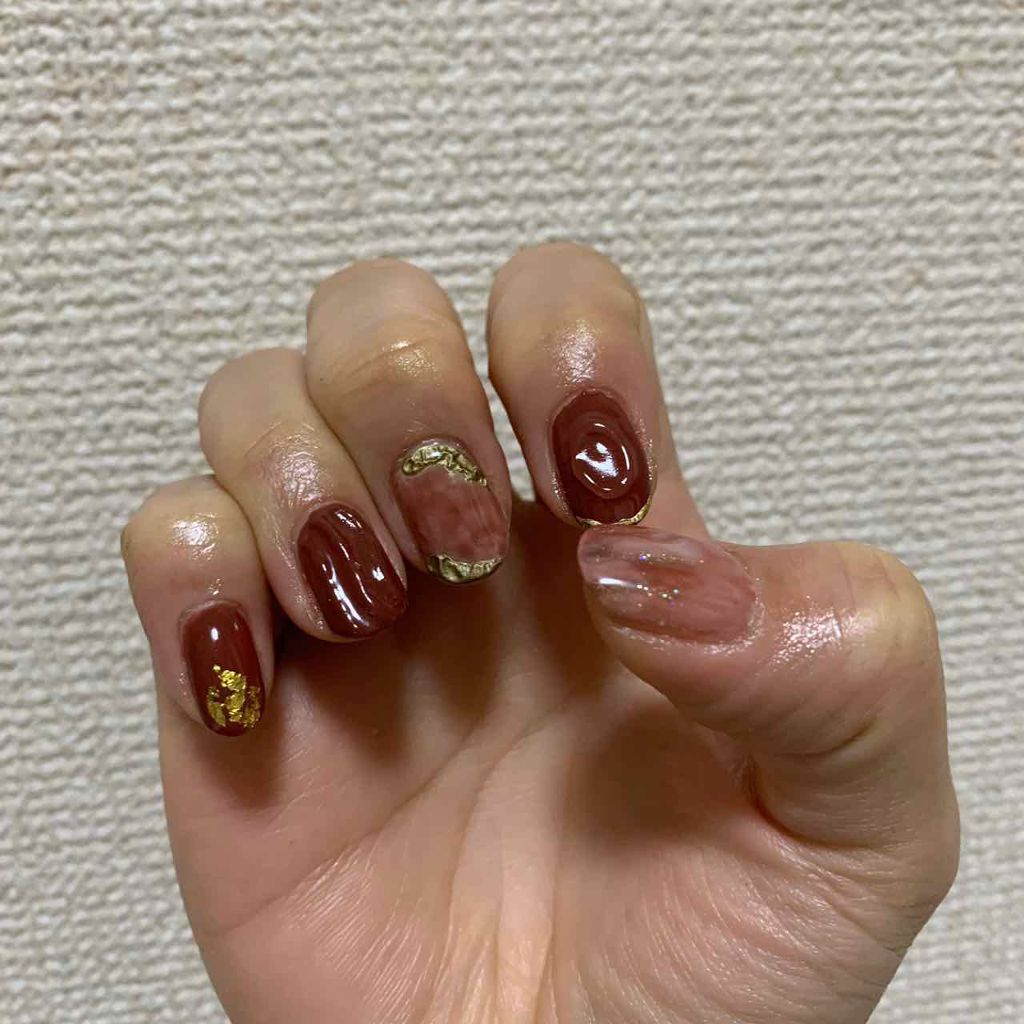 ジェルネイル（ライト対応）/セリア/ジェルネイルを使ったクチコミ（2枚目）