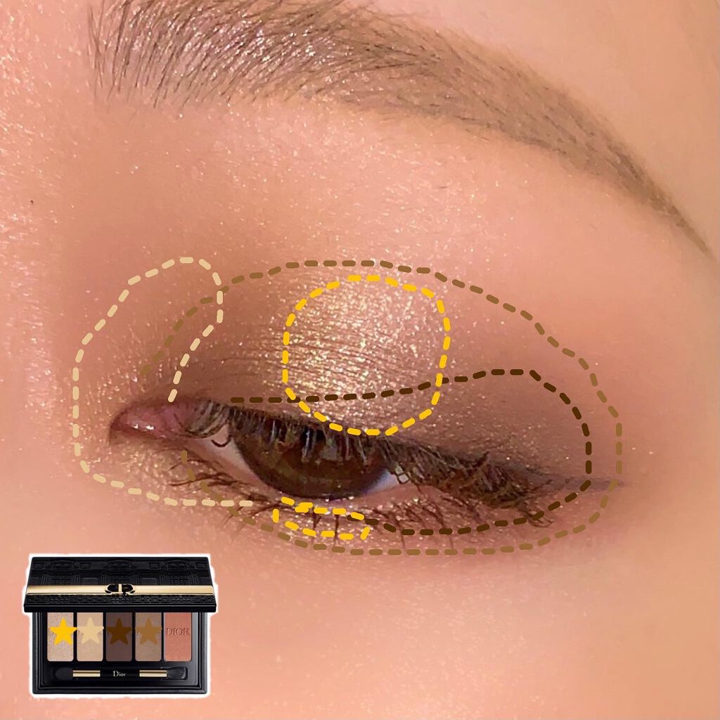 【旧】エクラン クチュール アイ パレット/Dior/アイシャドウパレットを使ったクチコミ(9枚目)