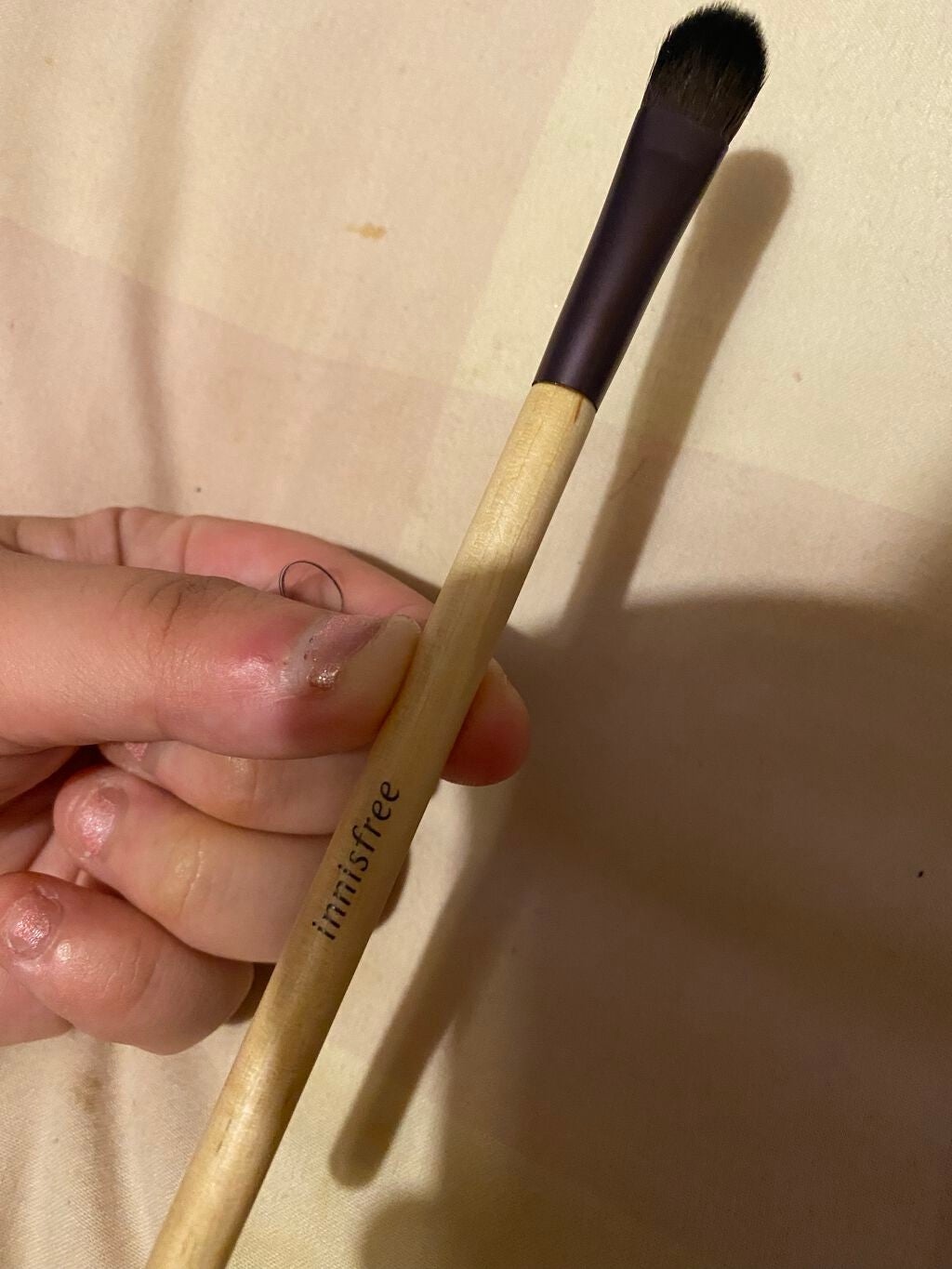 アイシャドウブラシ/innisfree/メイクブラシを使ったクチコミ(3枚目)