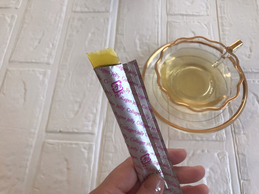 スリーステップコラーゲンゼリー/きめやか美研/美容サプリメントを使ったクチコミ（2枚目）