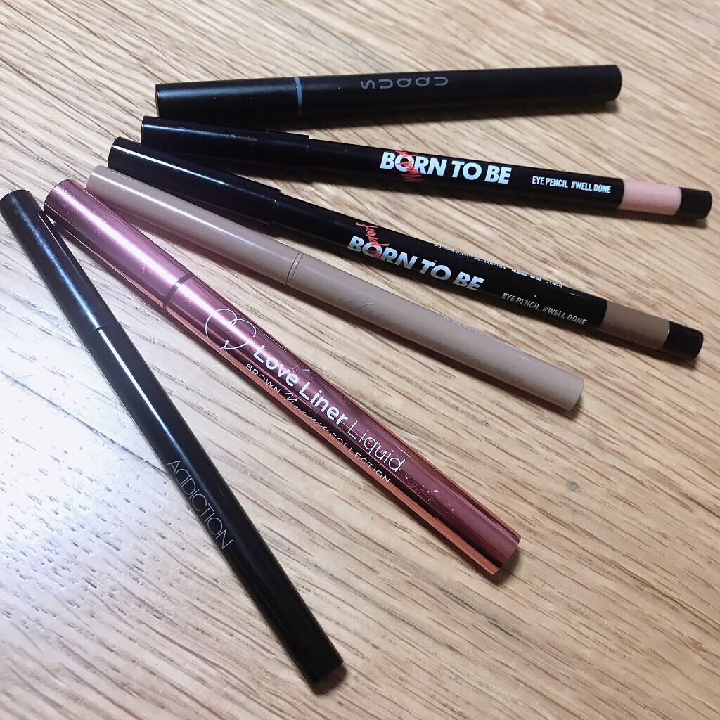 ザ カラーシック アイライナー/ADDICTION/ペンシルアイライナーを使ったクチコミ（1枚目）