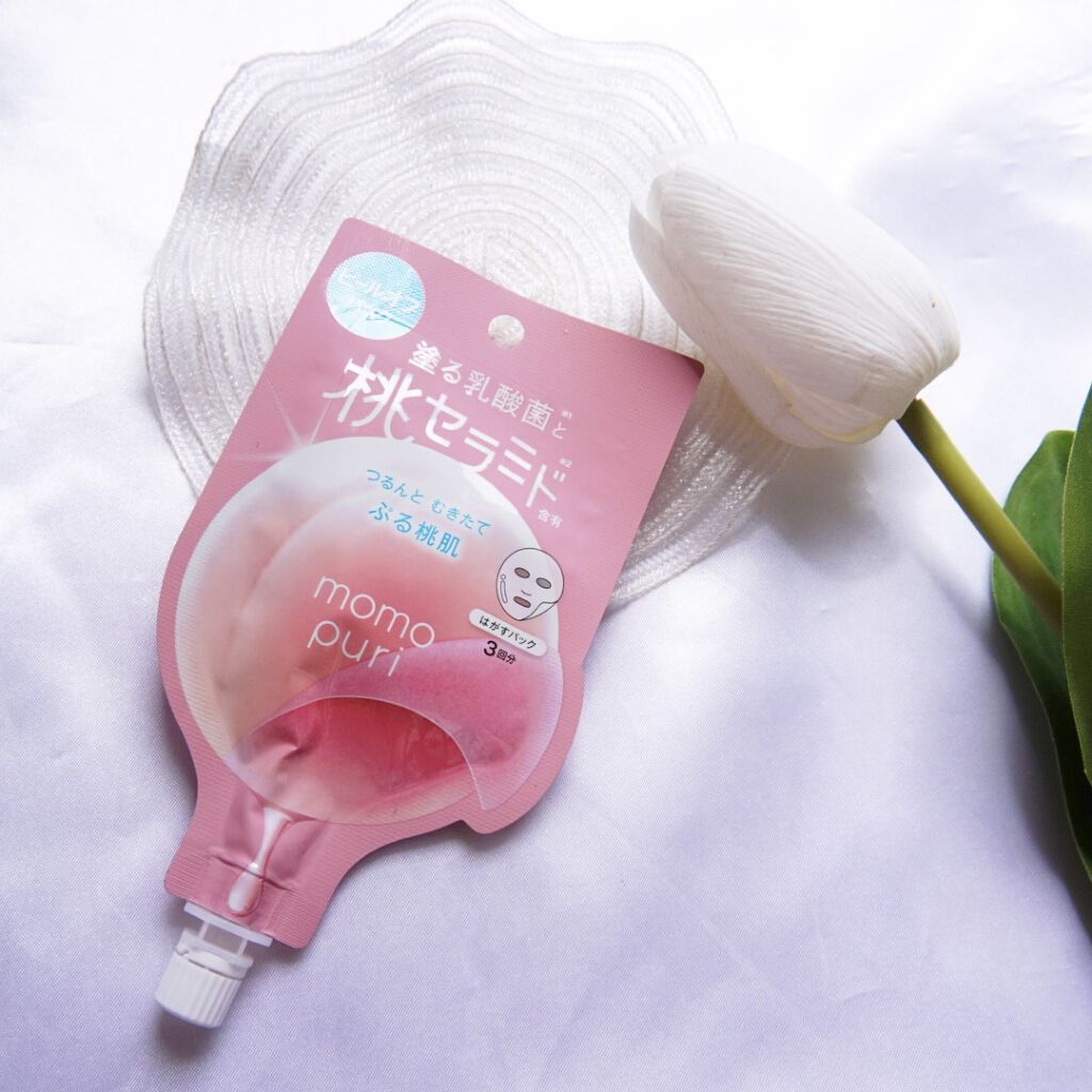 ももぷり フレッシュピールオフパック/ももぷり/ピーリングを使ったクチコミ（1枚目）