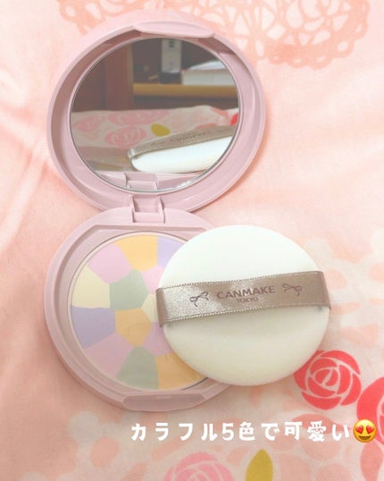 マシュマロフィニッシュパウダー ~Abloom~/キャンメイク/プレストパウダーを使ったクチコミ(2枚目)