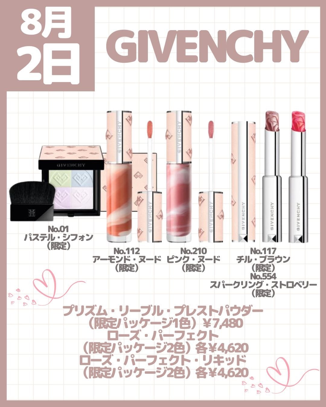 ローズ・パーフェクト・リキッド/GIVENCHY/口紅を使ったクチコミ(4枚目)