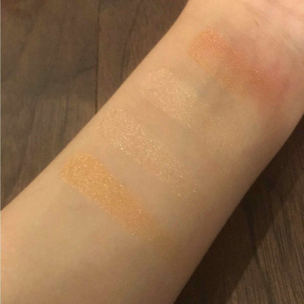 Wild & Radiant Paleta Face Bronzer/bh cosmetics/ブロンザーを使ったクチコミ(3枚目)