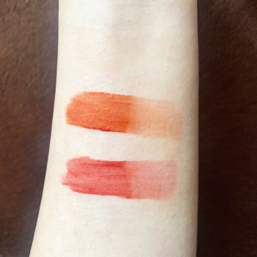 ドリップホットウォーターティント/BLACK ROUGE/リップティントを使ったクチコミ（3枚目）