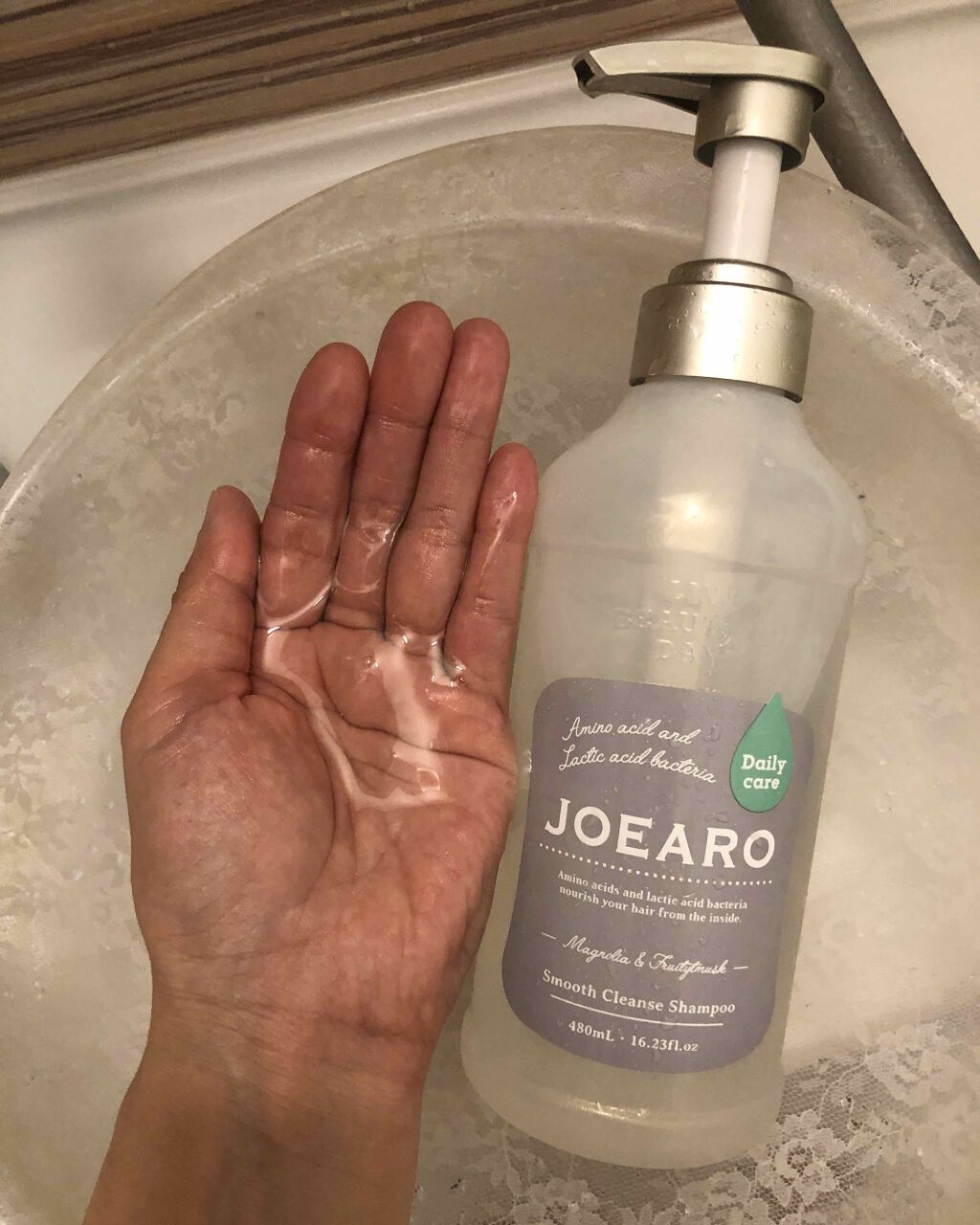 スムースクレンズシャンプー／スムーススリークトリートメント シャンプー/JOEARO/市販シャンプーを使ったクチコミ（2枚目）