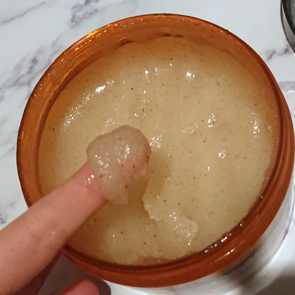 シュガーボディスクラブ ピンクグレープフルーツ/KUNDAL/ボディスクラブを使ったクチコミ(3枚目)