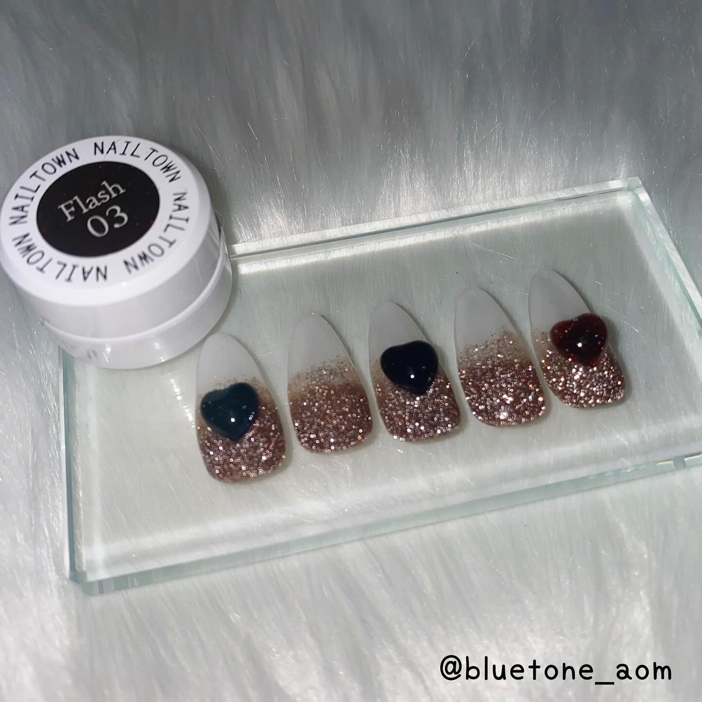 ネイルタウンジェル フラッシュジェル/NAILTOWN/ジェルネイルを使ったクチコミ(3枚目)