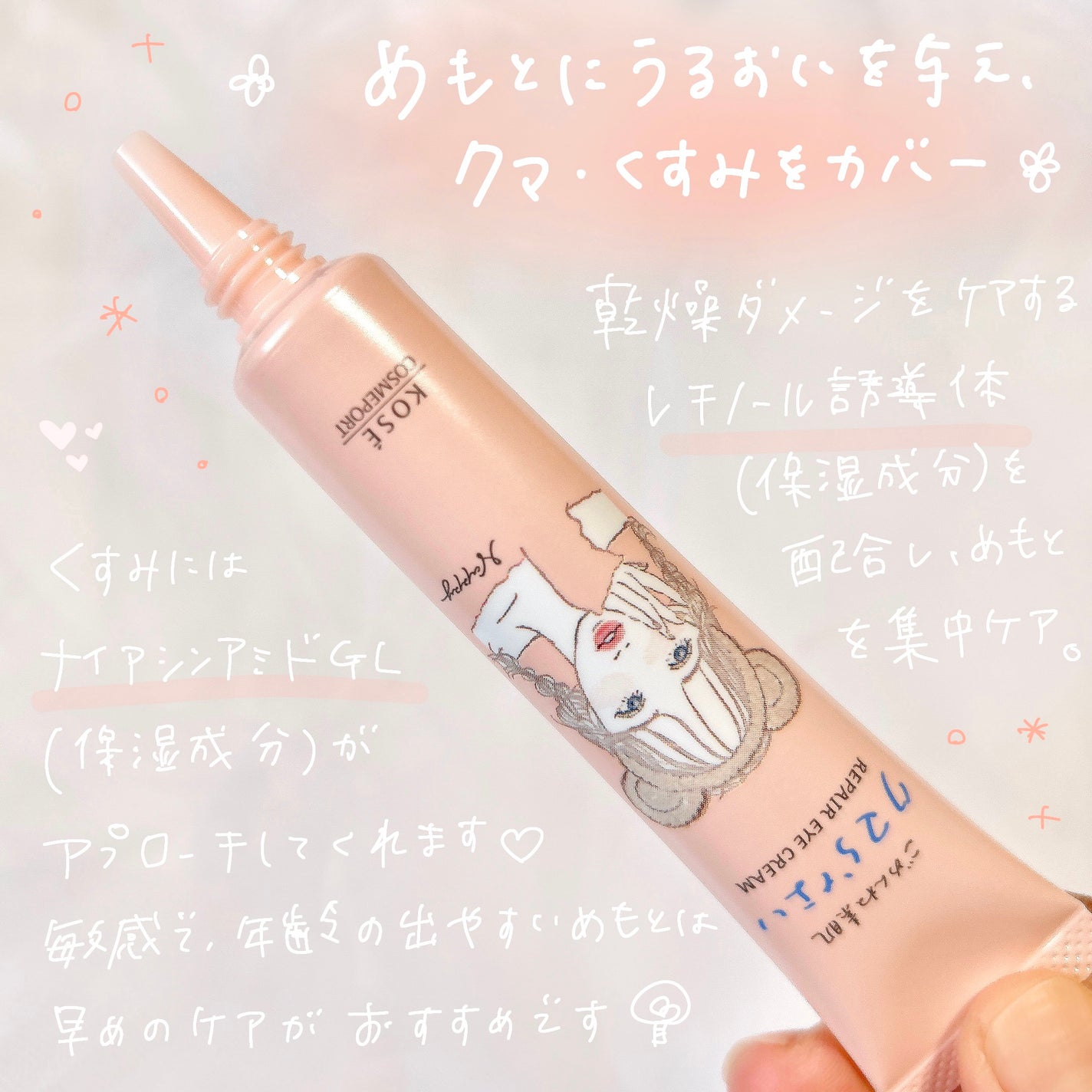 ごめんね素肌 クマらないアイクリーム/クリアターン/アイケア・アイクリームを使ったクチコミ(2枚目)