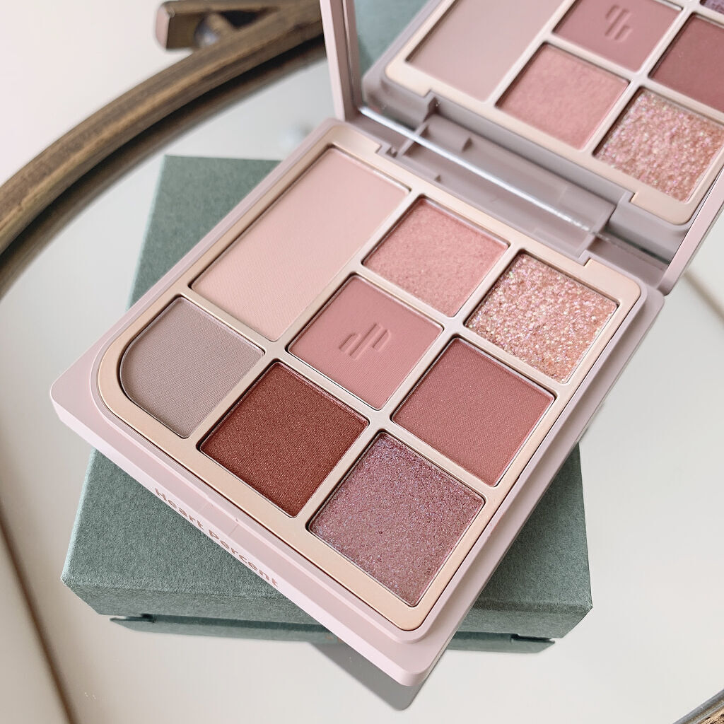 ドットオンムードアイパレット 01 ローズファセット/Heart Percent/アイシャドウパレットを使ったクチコミ（2枚目）