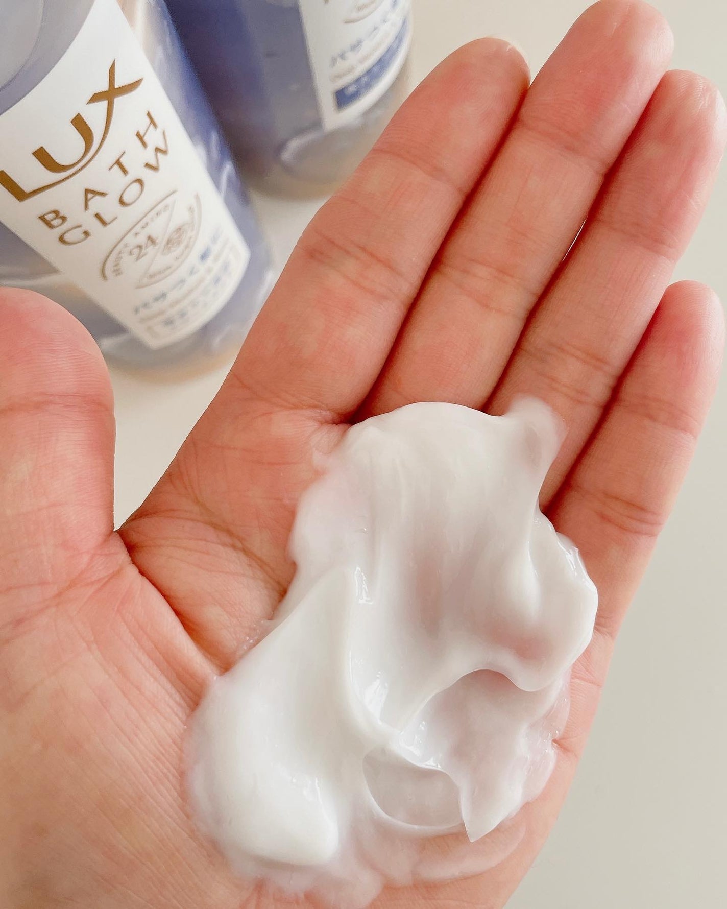 バスグロウ ディープモイスチャー&シャイン シャンプー/トリートメント/LUX/市販シャンプーを使ったクチコミ(5枚目)