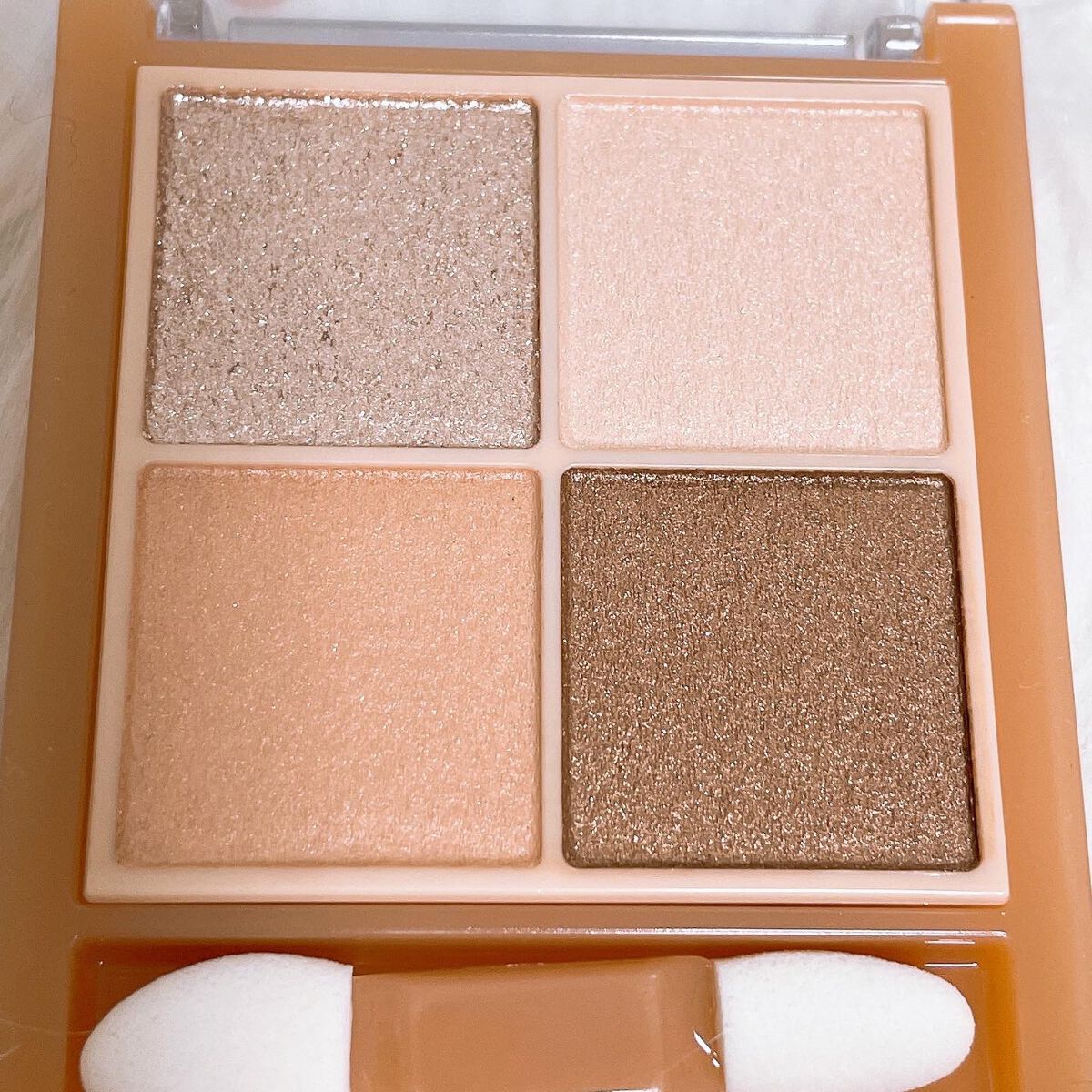 ベージュトーンアイシャドウ/CEZANNE/アイシャドウパレットを使ったクチコミ（2枚目）