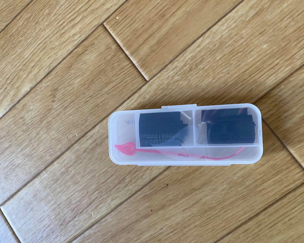 ブラックファイバー120 スーパーハードタイプ 120本入/メザイク/二重まぶた用アイテムを使ったクチコミ（2枚目）