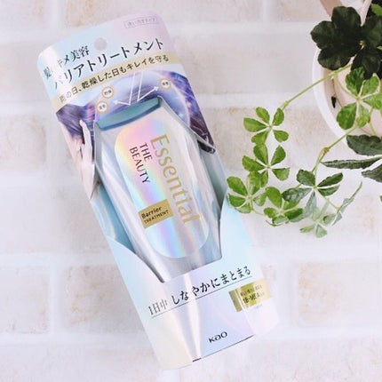 髪のキメ美容バリアトリートメント/エッセンシャル/洗い流すヘアトリートメントを使ったクチコミ(2枚目)