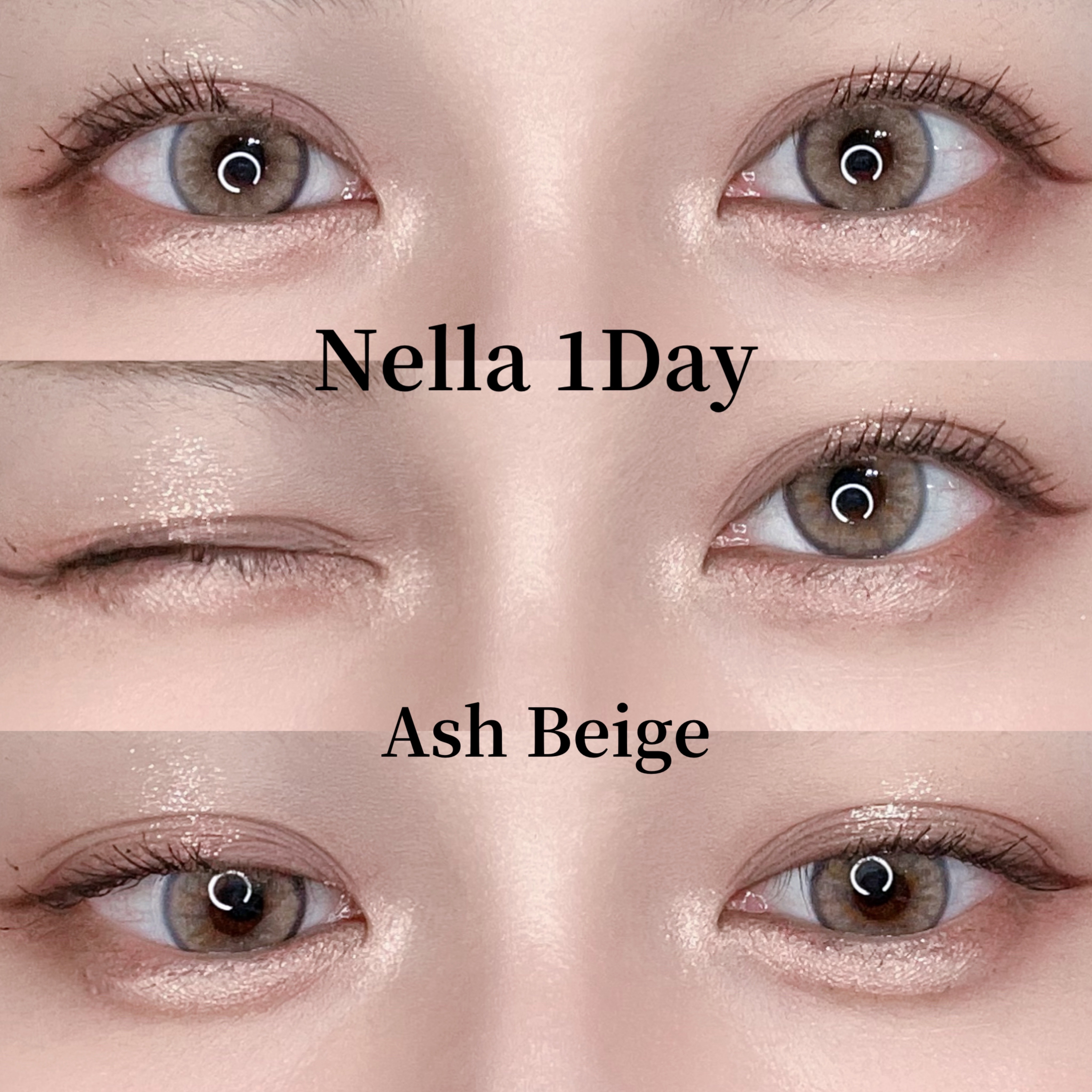Nella 1day/OLENS/ワンデー（１DAY）カラコンを使ったクチコミ（1枚目）