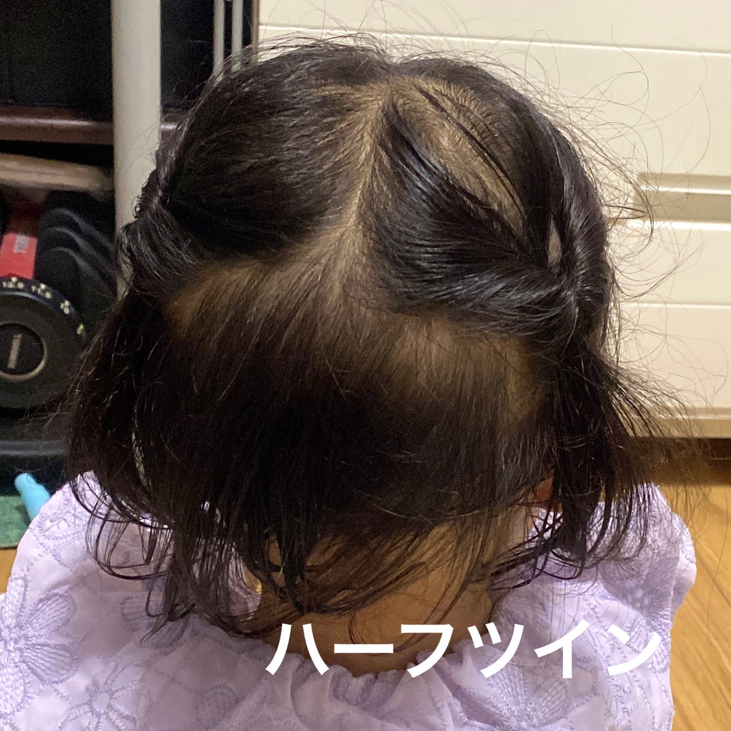 からまないゴム S ブラック/DAISO/ヘアアクセサリーを使ったクチコミ(1枚目)