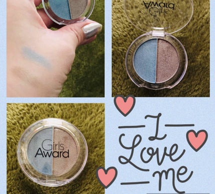 Girls Award デュアルアイシャドウ/crayontouch-me/アイシャドウパレットを使ったクチコミ(1枚目)