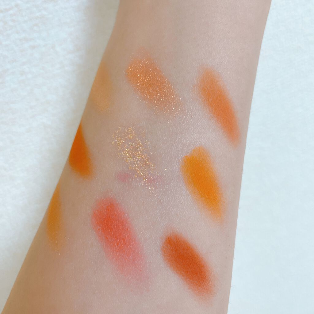 ORANGE YOU GLAD/ColourPop/アイシャドウパレットを使ったクチコミ(5枚目)