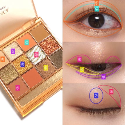 グラムチェンジマルチパレット/A.BLACK/マルチパレットを使ったクチコミ(6枚目)