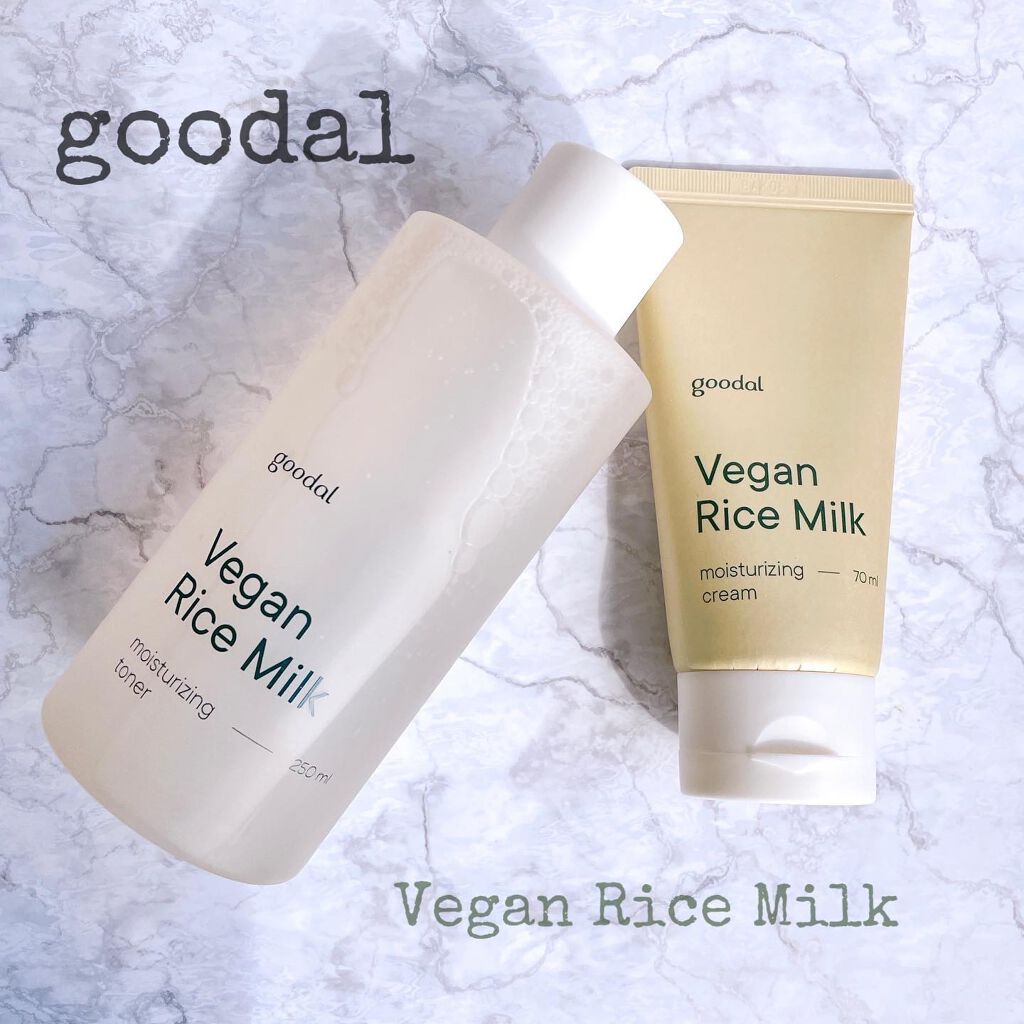 ヴィーガンライスミルク保湿トナー/goodal/化粧水を使ったクチコミ（1枚目）
