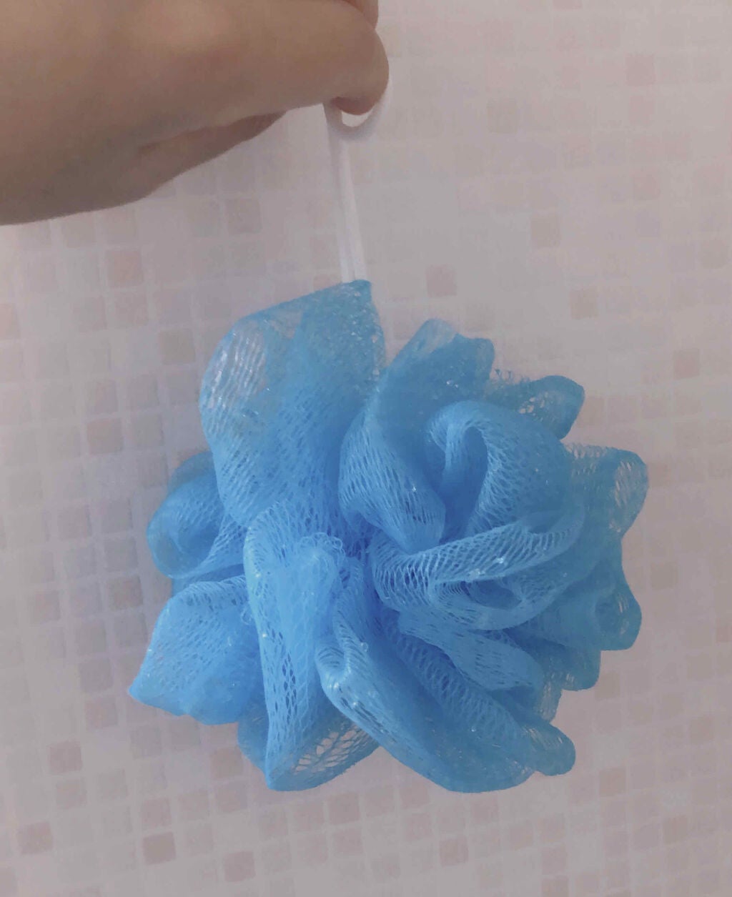 スポンジ入りメッシュボール/キャンドゥ/バスグッズを使ったクチコミ(1枚目)