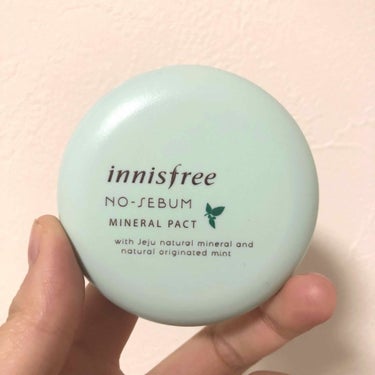 ノーセバム ミネラルパクト N/innisfree/プレストパウダーを使ったクチコミ（1枚目）