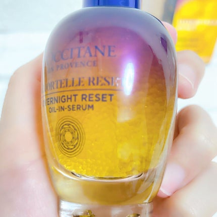 イモーテル オーバーナイトリセットセラム/L'OCCITANE/美容液を使ったクチコミ(4枚目)
