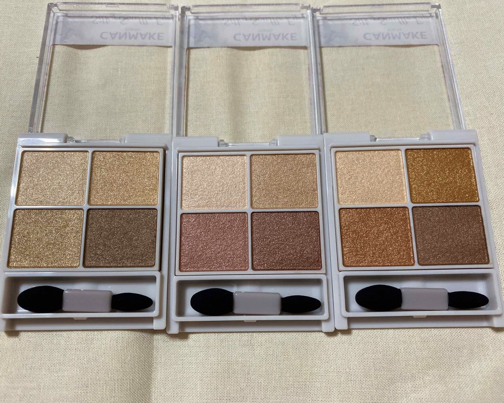シルキースフレアイズ/キャンメイク/アイシャドウパレットを使ったクチコミ(2枚目)