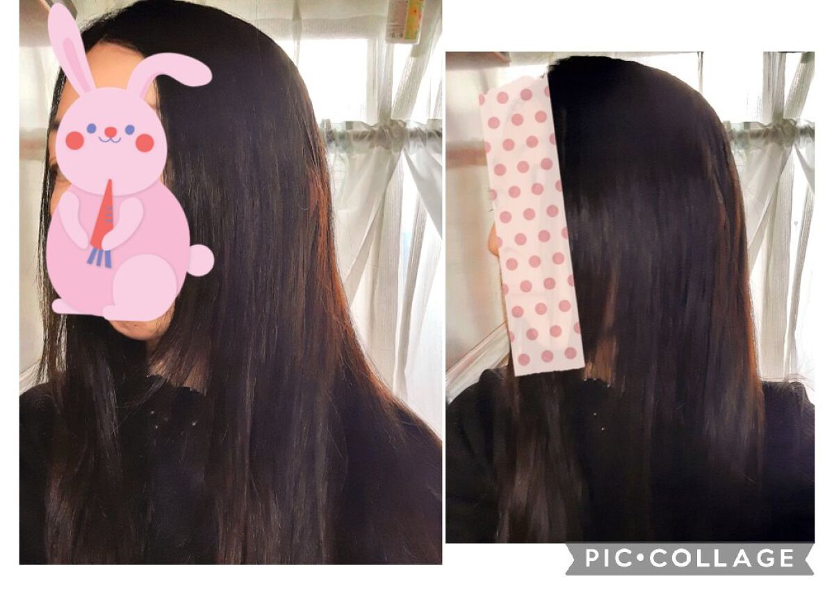 バスグロウ ストレート&シャイン シャンプー/トリートメント/LUX/市販シャンプーを使ったクチコミ（1枚目）