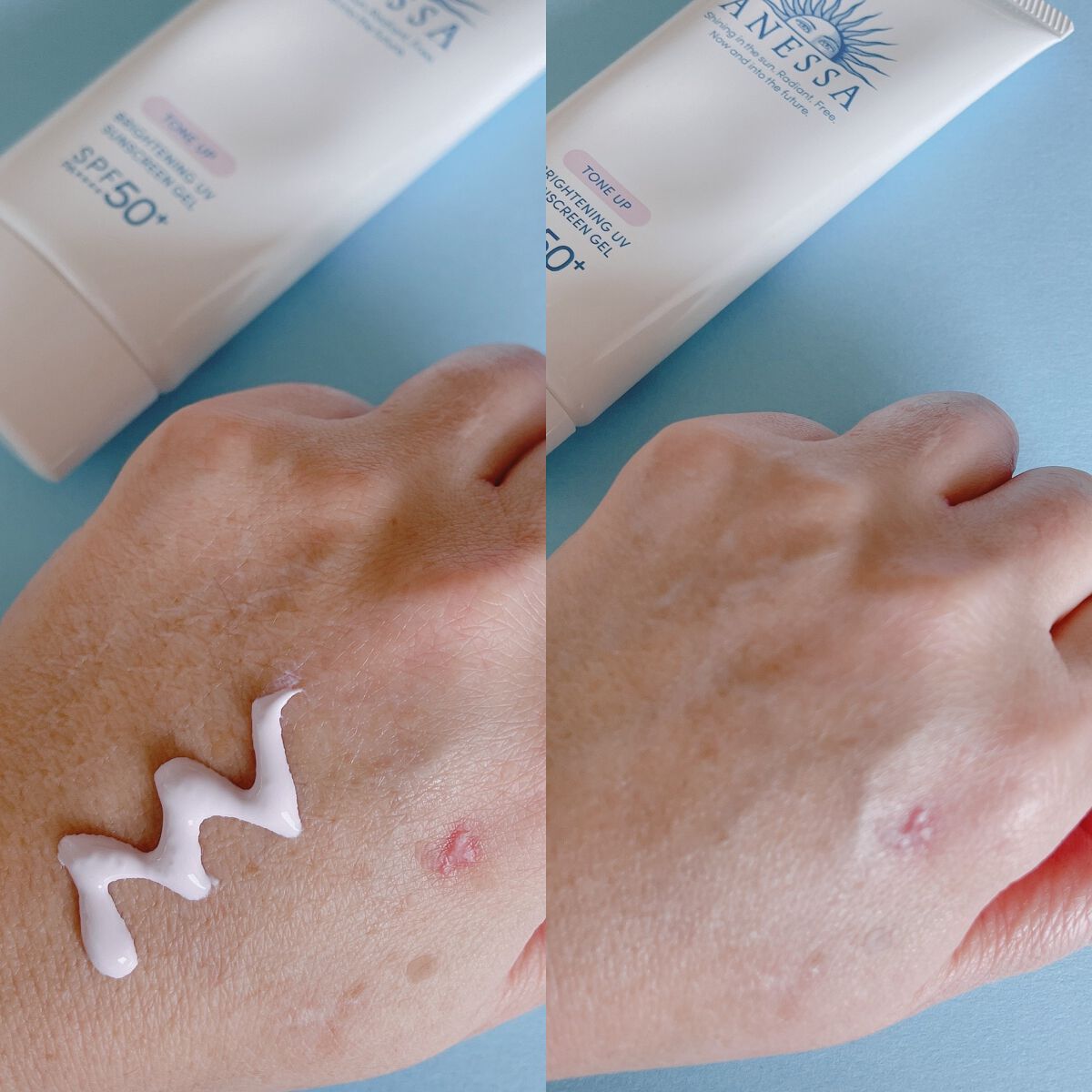 ブライトニングUV ジェル N/アネッサ/化粧下地を使ったクチコミ（2枚目）