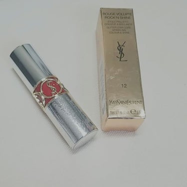 ルージュ ヴォリュプテ ロックシャイン N°12 ロックステージ レッド/YVES SAINT LAURENT BEAUTE/口紅を使ったクチコミ（1枚目）