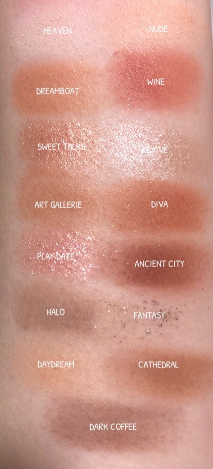 GO TRAVEL 15色アイシャドウパレット/FOCALLURE/アイシャドウパレットを使ったクチコミ(2枚目)