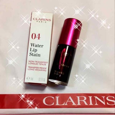 ウォーターリップ ステイン/CLARINS/リップケア・リップクリームを使ったクチコミ（1枚目）