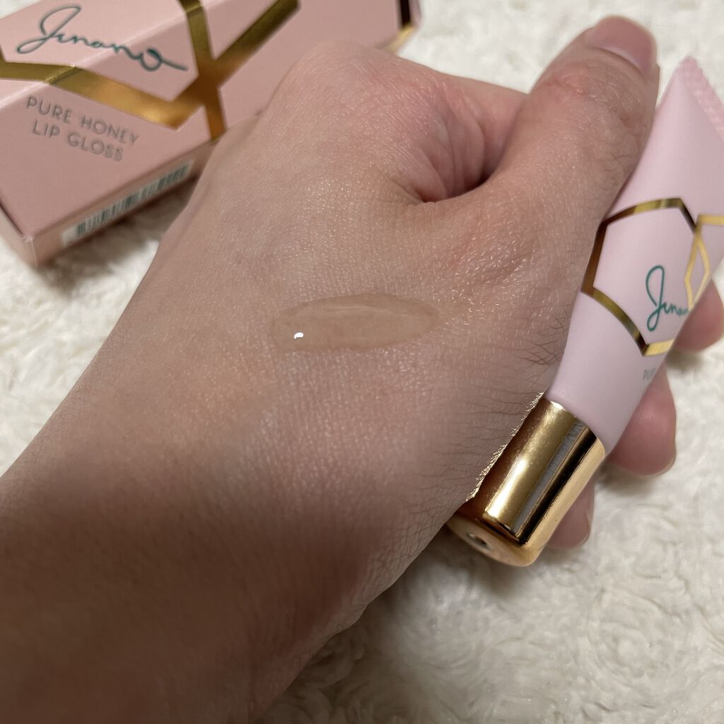 ピュアハニーリップグロス/Junano/リップ美容液を使ったクチコミ（3枚目）
