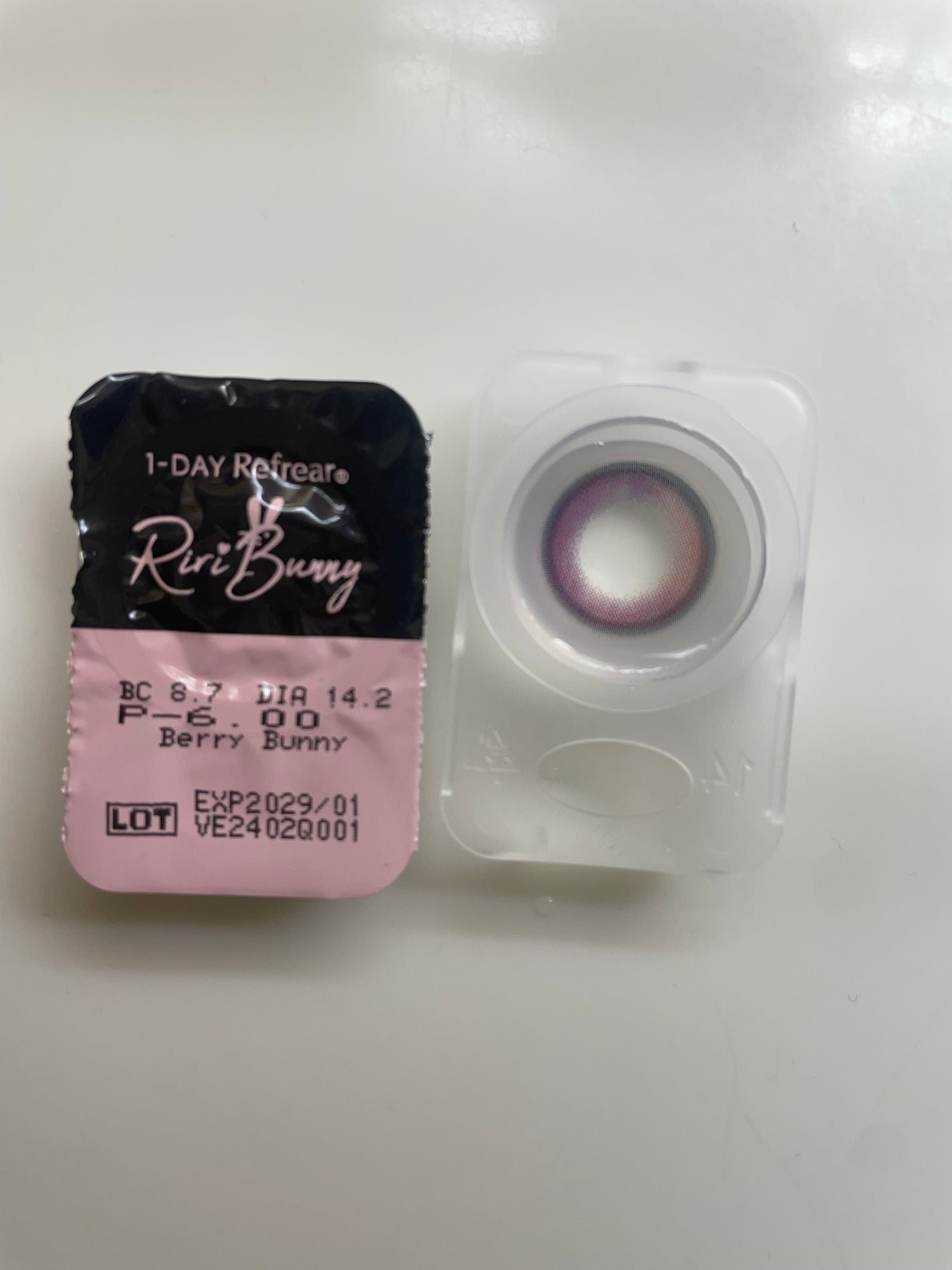 ワンデーリフレア リリバニー/Refrear/ワンデー(1DAY)カラコンを使ったクチコミ(1枚目)