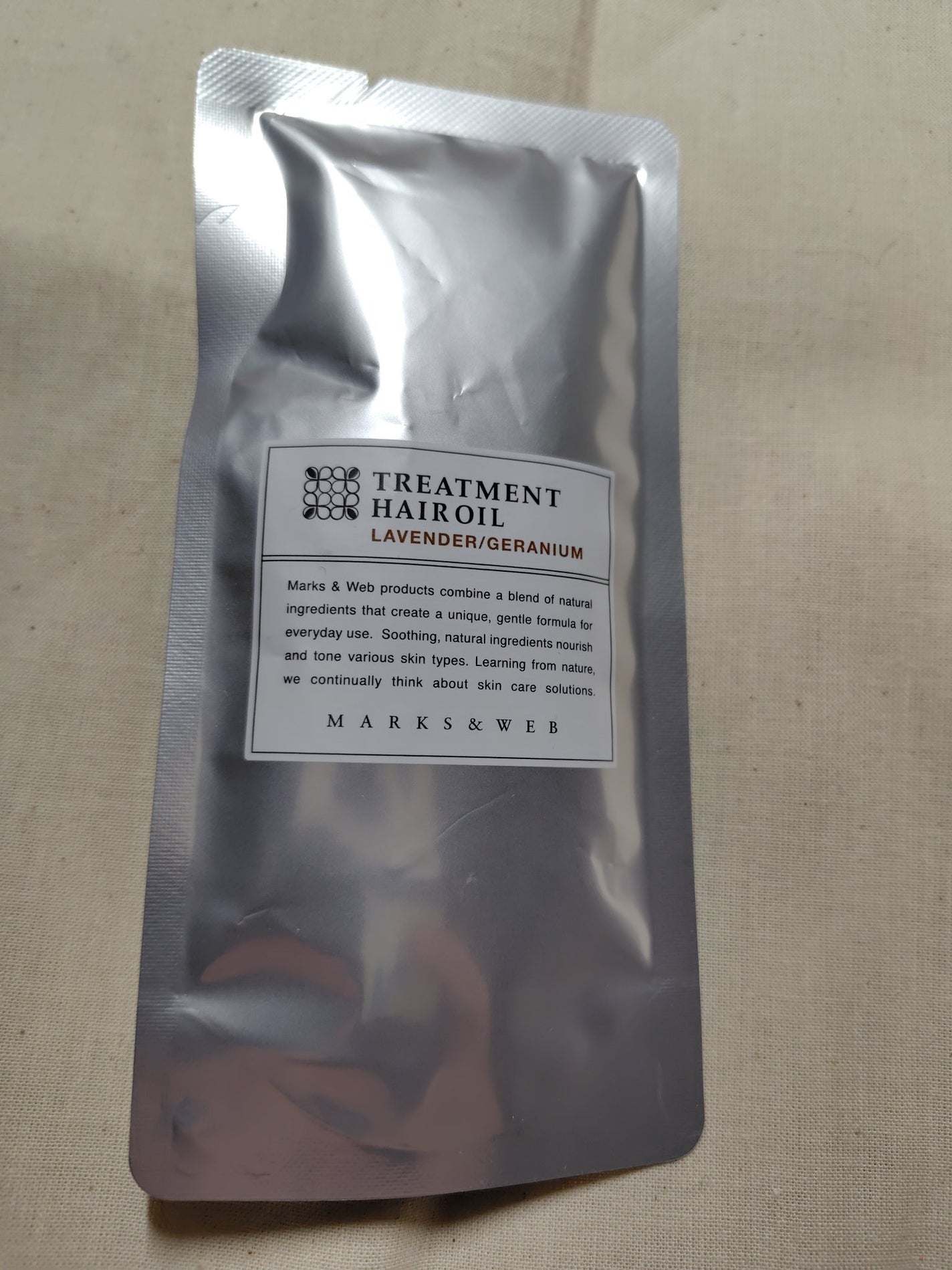 トリートメントヘアオイル ラベンダー/ゼラニウム/MARKS&WEB/ヘアオイルを使ったクチコミ(3枚目)