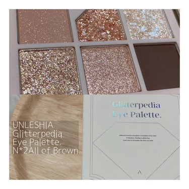 unleashia
glitterpedia eye palette
All of Brown

Qoo10メガ割りで買いました〜☺️
届いてから3日は写真撮影・鑑賞会をして今日やっと手にテスターをして