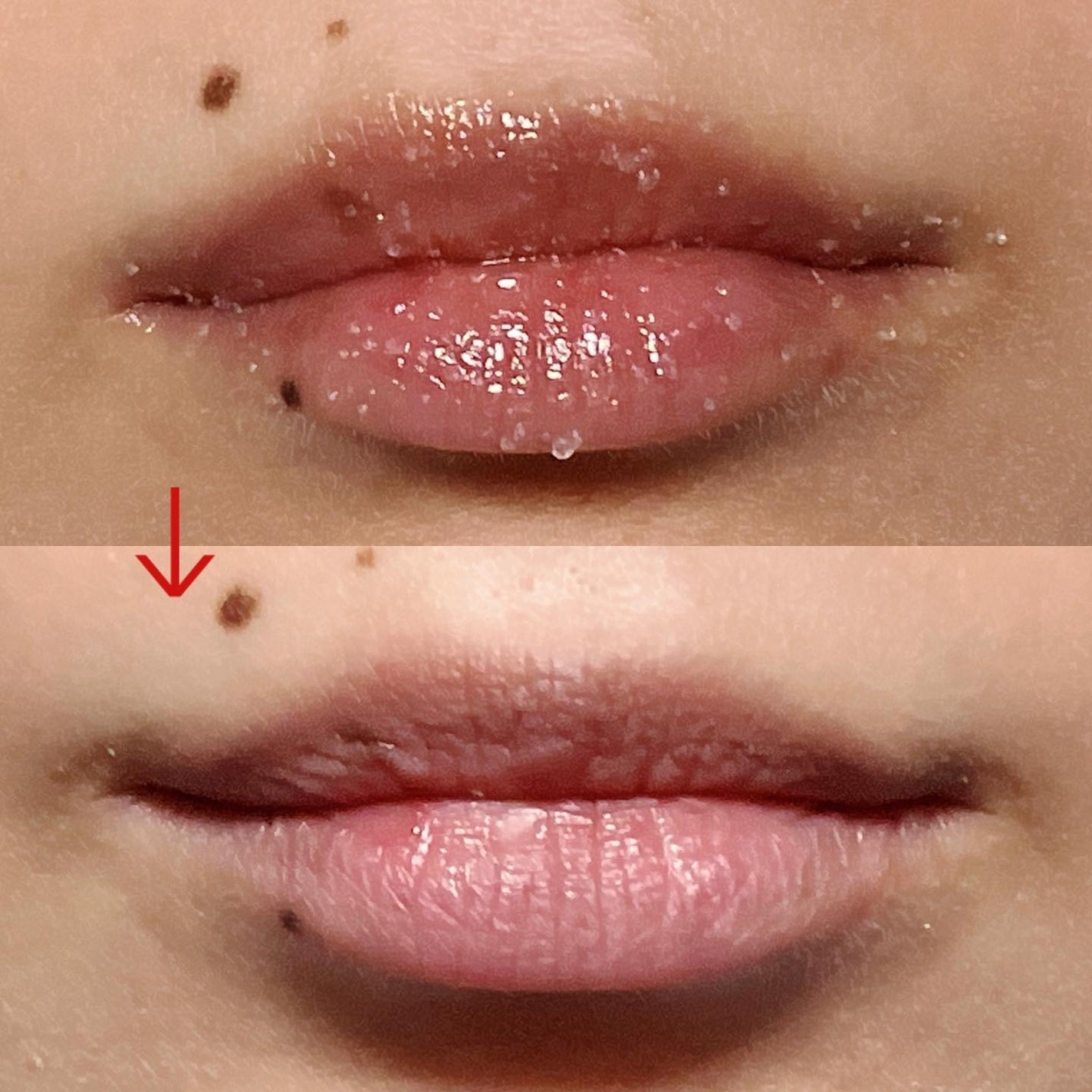 リップスクラブ ミルキー/CHOOSY/スクラブ・ゴマージュを使ったクチコミ(5枚目)