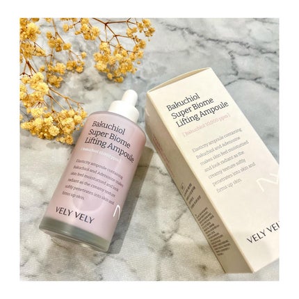 バクチオールスーパーバイオーム リフティングアンプル/VELY VELY/美容液を使ったクチコミ(1枚目)